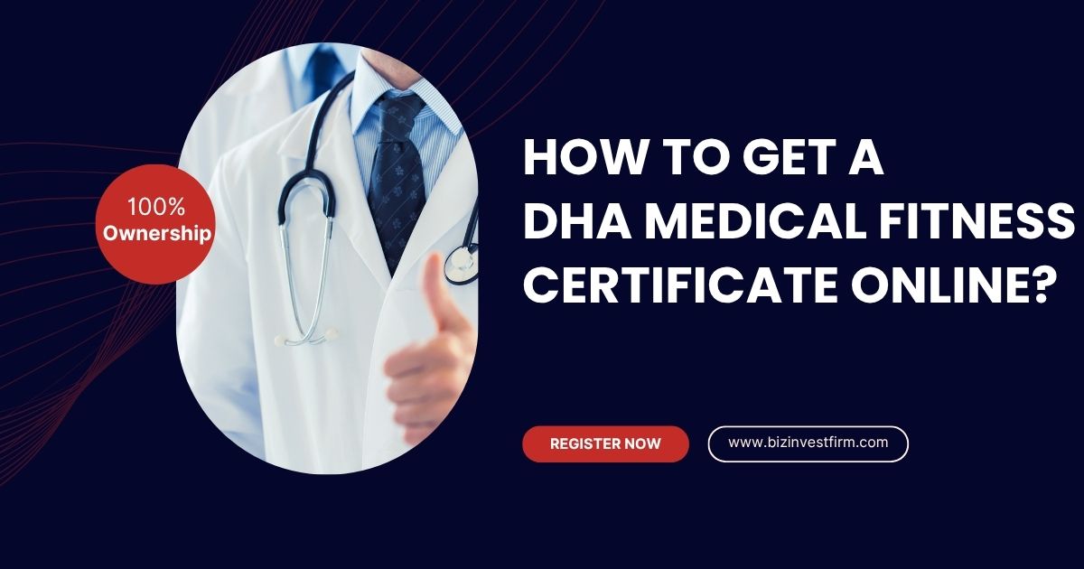 DHA medical fitness certificate online
