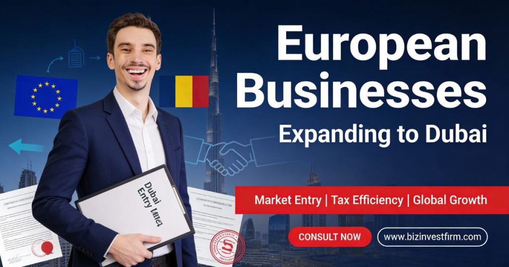 European Businesses Expanding to Dubai