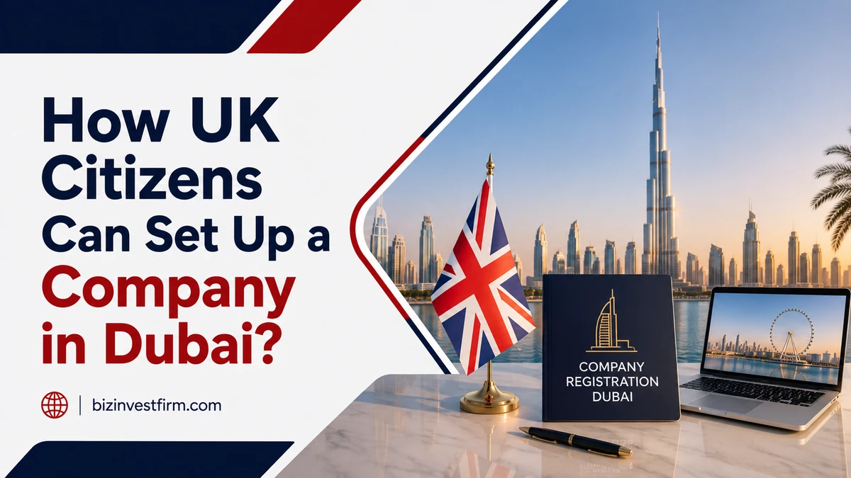 UK Citizens Can Set Up a Company in Dubai
