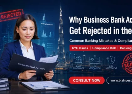 Business Bank Account Rejection in UAE